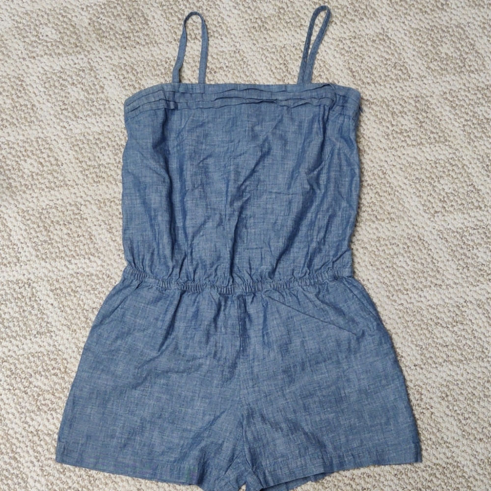 Land's End Canvas Romper